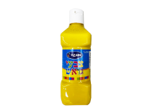 בקבוק צבע גואש 500 מ"ל - צהוב